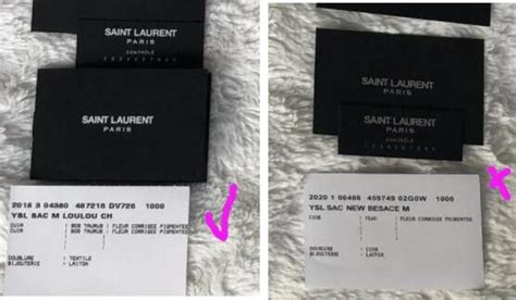 fake ysl on ebay|ysl authenticity card.